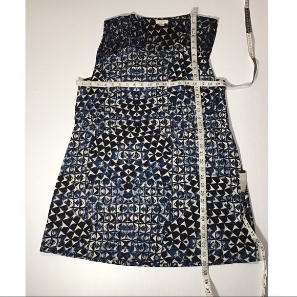 Lucky Brand Black Printed Sleeveless Loose Fit Dress Size L. - Picture 12 of 12